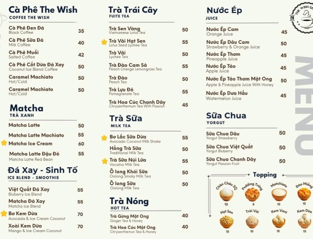 Menu Quán Cafe Theo Mùa: Bí Quyết Tăng Doanh Thu 25%