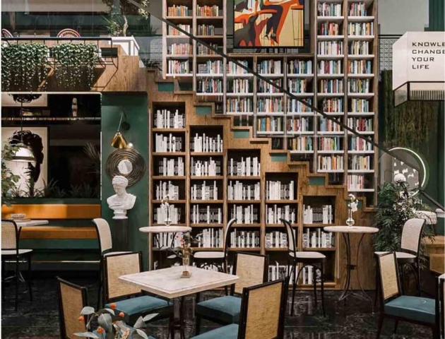 Mốt số gợi ý khi mở quán cafe sách