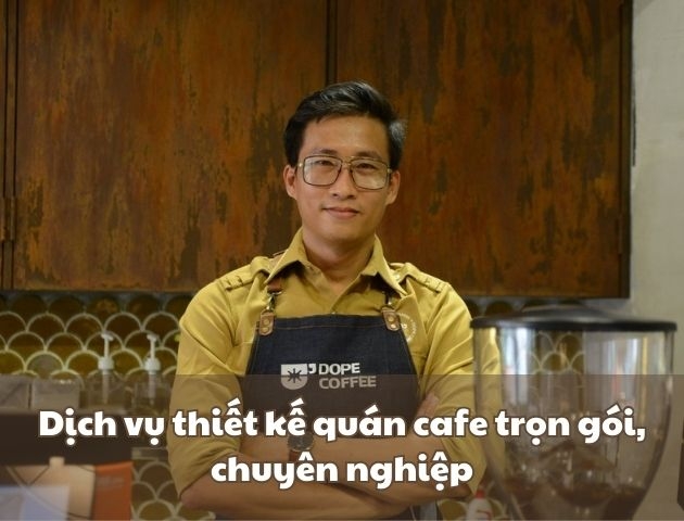 Dịch vụ thiết kế quán cafe trọn gói, chuyên nghiệp