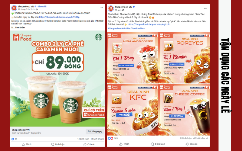 content cho quán cafe, Kho content cho quán cafe bao hút view, Phối hợp với các thương hiệu khác