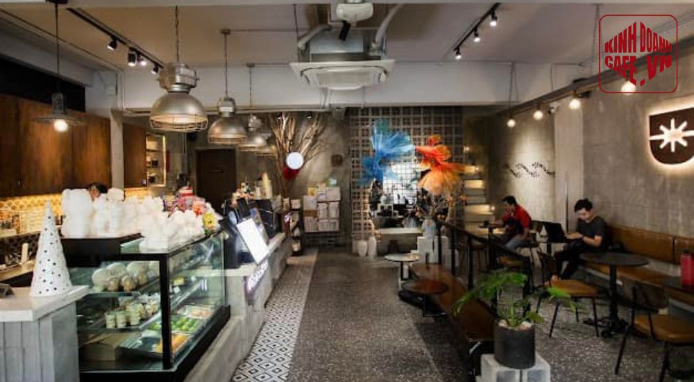 Mẫu thiết kế quán cafe hiện đại
