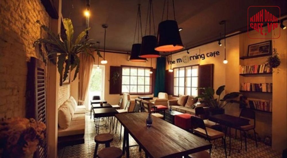Đèn trang trí quán cafe phong cách vintage, retro hoài cổ