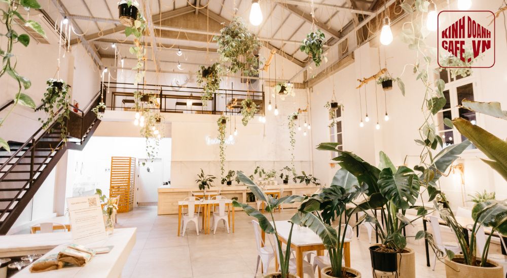 Khái niệm mô hình thiết kế quán cafe không gian mở