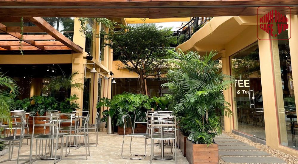 Thiết kế quán cafe hiện đại HAI TEE COFFEE & TEA