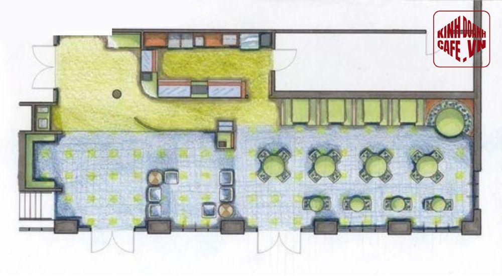 Phong cách đồng quê mang lại cảm giác mộc mạc, thư giãn cho quán cà phê sân vườn đẹp