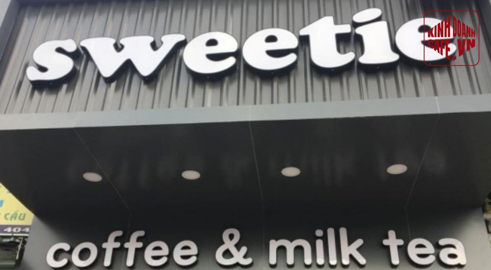 Mẫu bảng hiệu quán cà phê đẹp bằng tôn