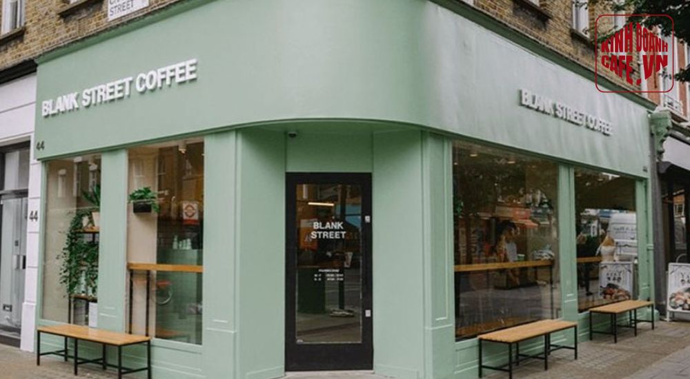 Khái niệm mô hình quán cafe góc phố