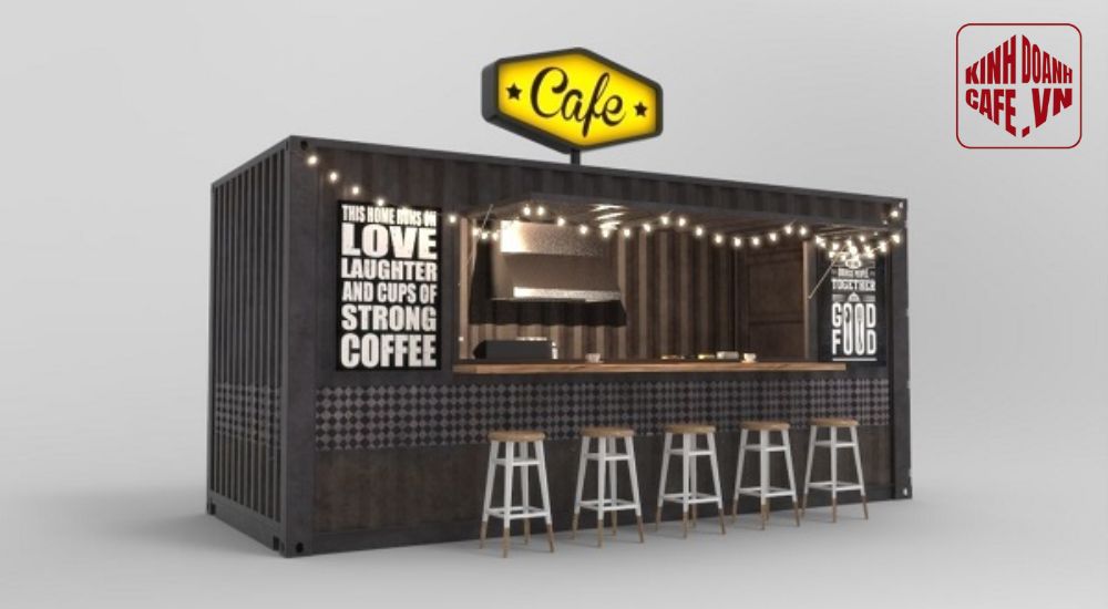Kích thước quán container coffee phổ biến nhất hiện nay