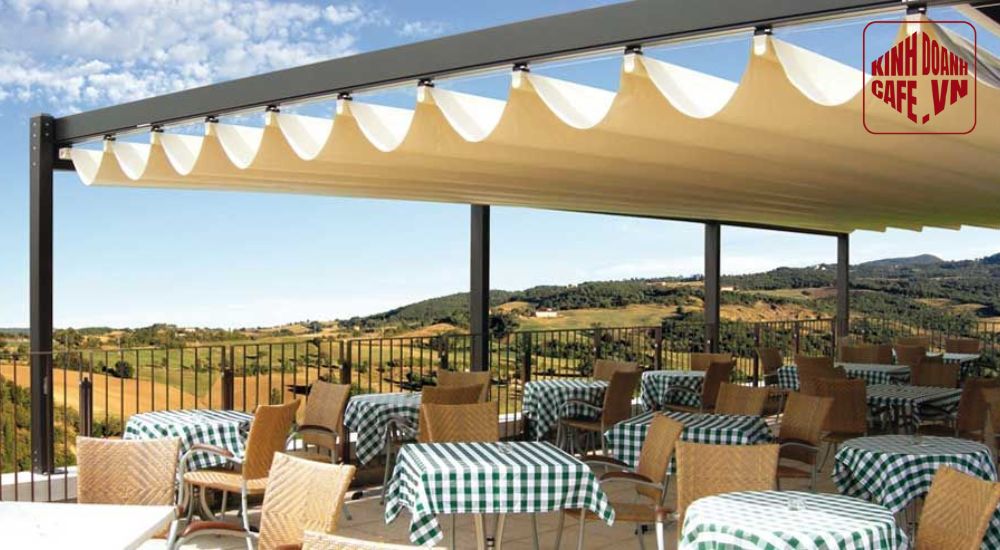 Khái niệm mái che quán cafe