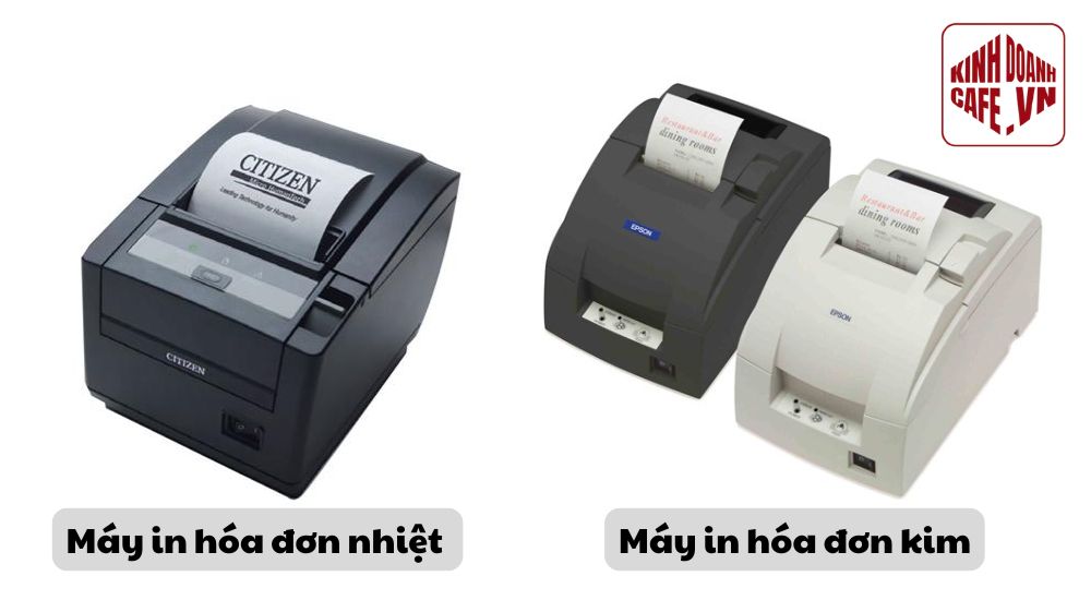 Phân loại máy in hóa đơn cho quán cafe
