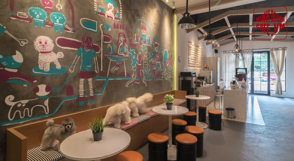 Quán cafe thú cưng – Mô hình quán cafe nhỏ đẹp độc đáo giúp thu hút giới trẻ