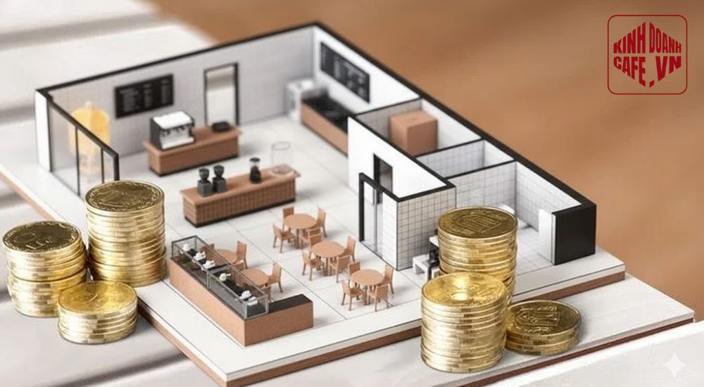Giá thuê mặt bằng quán cafe và thời hạn hợp đồng tác động lớn đến lợi nhuận, rủi ro dài hạn