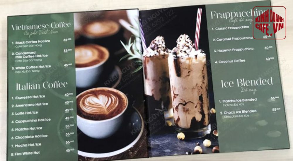 Menu là yếu tố quan trọng giúp thu hút khách hàng hiệu quả 