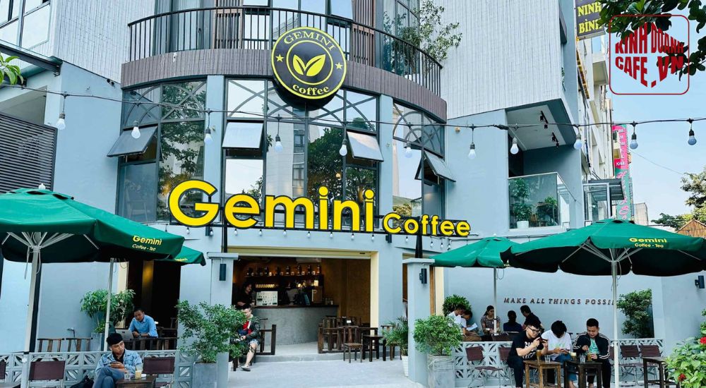 Gemini Coffee – Không gian hiện đại, sáng tạo, cộng đồng