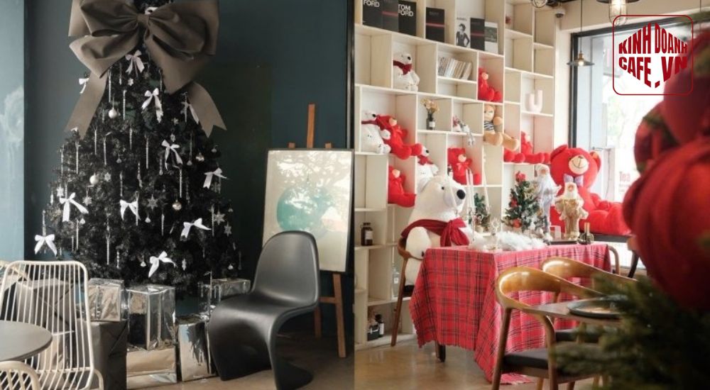 Alien Coffee – Quán cafe trang trí Noel độc đáo, không gian sáng tạo