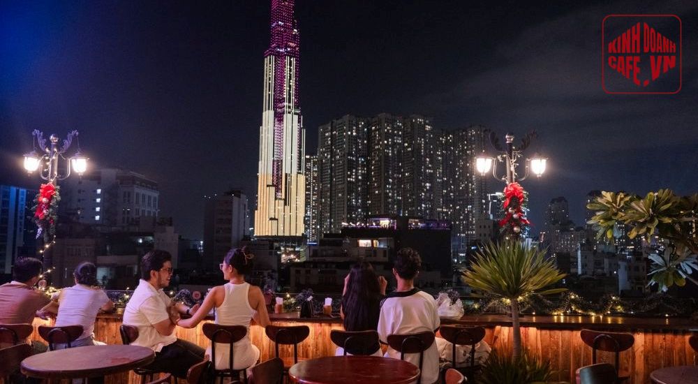 Ba góc view thoáng mát tại Vi Vu Rooftop