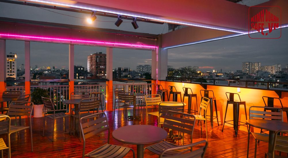 Phong cách nhộn nhịp tại Tí Tách Xíuuu Rooftop