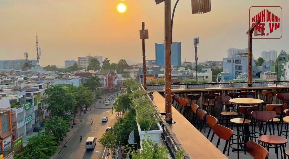 Phong cách vintage hoài niệm tại Nhớ Rooftop