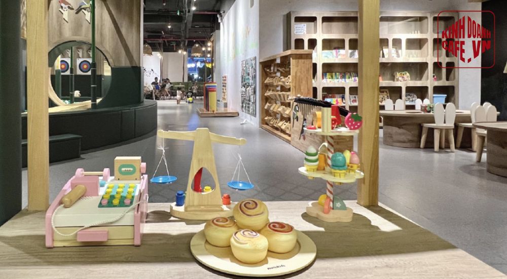 Mẫu thi công khu vui chơi dành cho trẻ em tại JUNGLE FAMILY KIDS CAFE