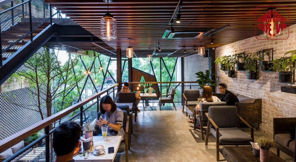 Quán cà phê thép tiền chế giúp tiết kiệm chi phí và tạo dấu ấn không gian cá tính