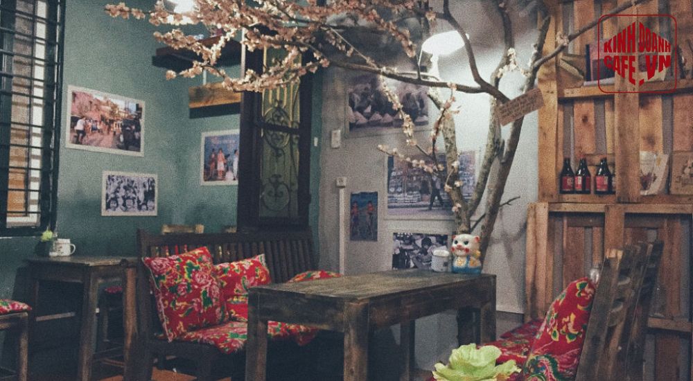 Phong cách bao cấp mang bản sắc Việt cho cafe cổ điển