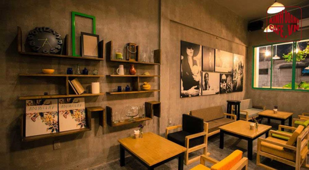 Thiết kế quán cà phê cổ xưa tạo không gian hoài niệm và thư giãn cho khách hàng