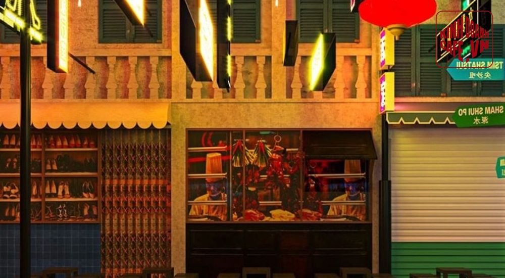 Mẫu thiết kế quán cafe phong cách Hong Kong xưa dành cho diện tích 4m mặt tiền