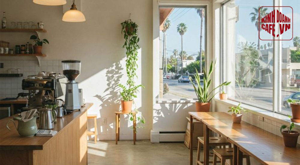 Ánh sáng tự nhiên từ hai mặt tiền tạo không gian thoáng đãng và tiết kiệm năng lượng