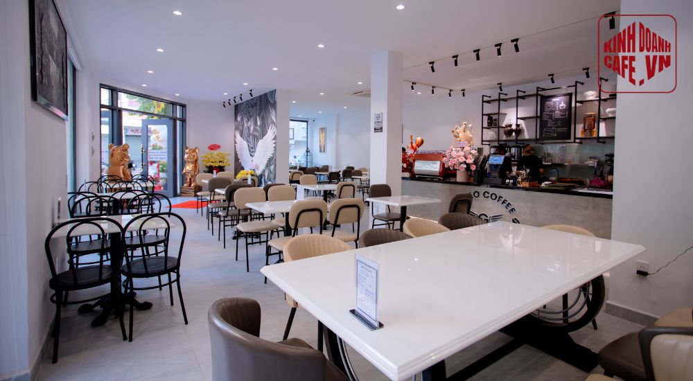 Dự án thiết kế quán cafe trọn gói HELLO COFFEE