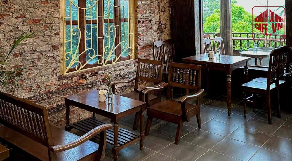 Phong cách Vintage mang lại cảm giác thư giãn, ấm cúng cho quán cafe văn phòng
