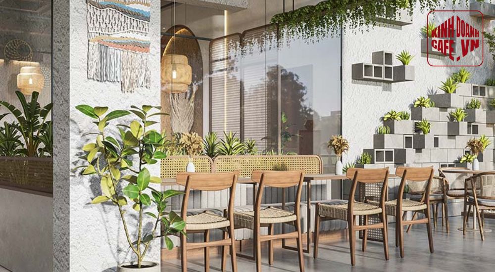 Mẫu trang trí quán cafe đẹp theo phong cách hiện đại