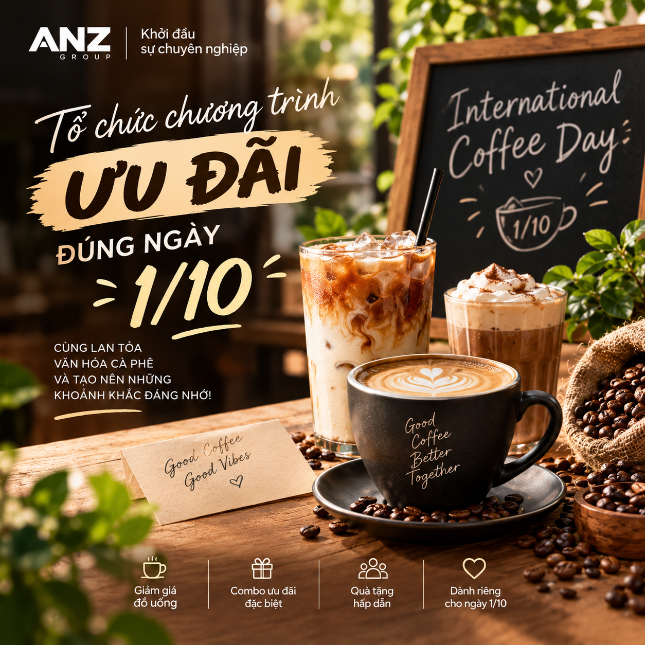Ngày Cà Phê Quốc Tế 1/10