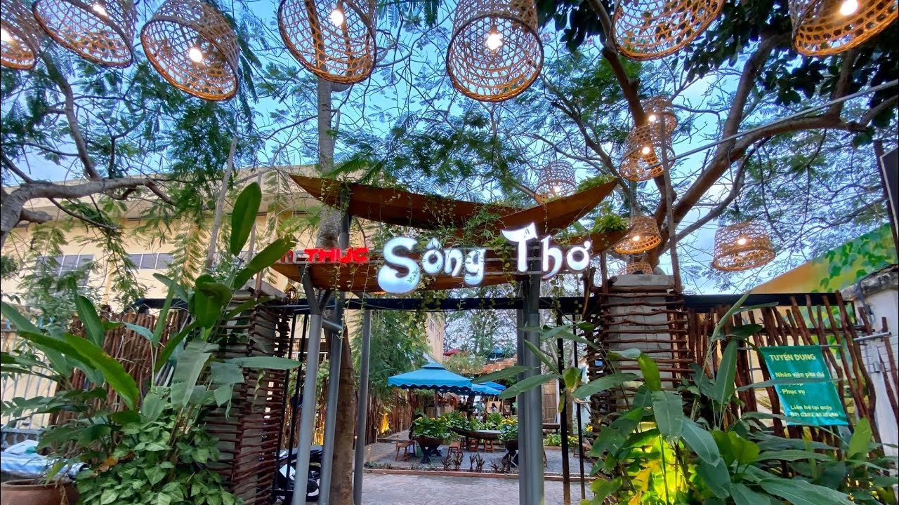 Ẩm thực sông Thơ - quán cafe trên cây tại cần thơ